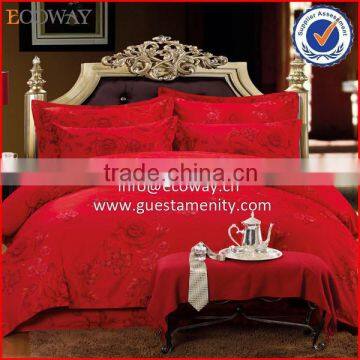 High Quality 100% Cotton Red fashion Duvet Covers