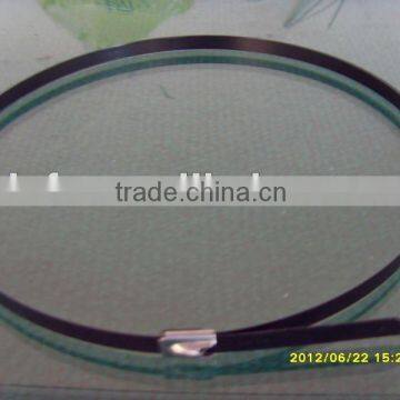 PVC plastic coated metal cable tie