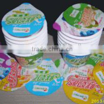 small mouth yoghurt bottle Induction liner with customized print liner