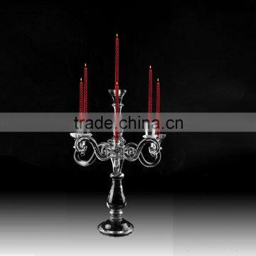 2016 Crystal Candle Candlestick WH-077 for Home Decration