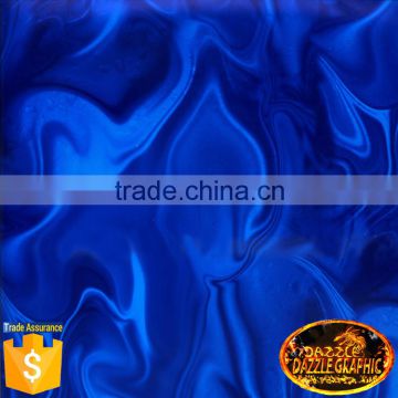 Dazzle Graphic No.DGMA521-1 Bule Flame Pattern Diy Hydrographics Films Supplies Water Transfer Print film