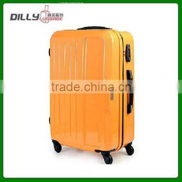 abs pc trolley case,travel case on wheel, carry on luggage