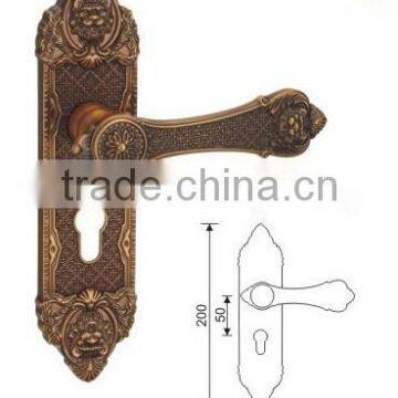 Door lever lock new style handle lock plate door lock