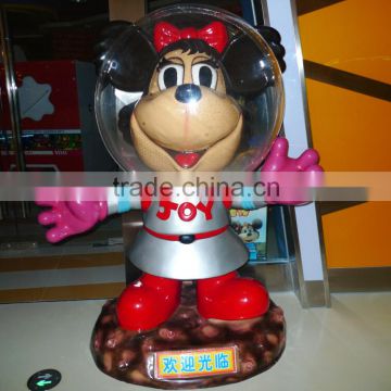 Shop Promotion Sculpture Fiberglass Cinema Welcome Sculpture