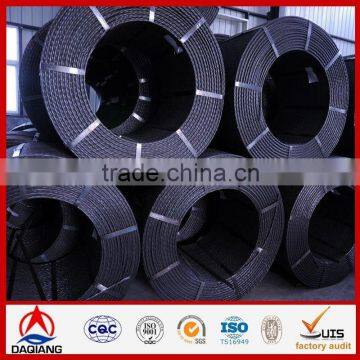 prestressed concrete strand for overhead crane beam