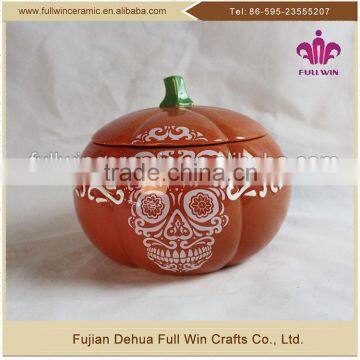 Chinese porcelain for Halloween colorful ceramic mug