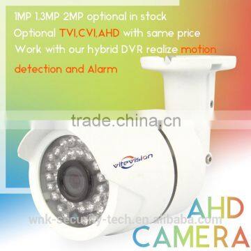 Vitevison Shenzhen China factory wholesale price Full HD 2MP bullet IR waterproof CCTV ahd camera