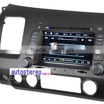 Autostereo Touch screen Car Radio DVD player GPS navigation system for Civic Bluetooth USB iPod Control-