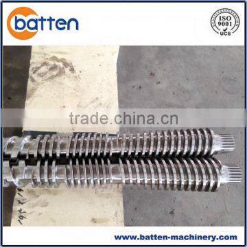 Twin Screw and Barrel for PVC PROFILE EXTRUDER