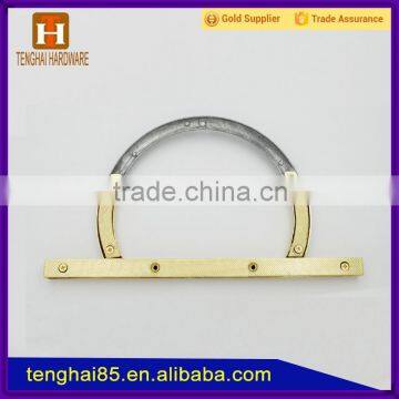 Custom Shiny Metal Big Bag Handle for Handbag photo-3