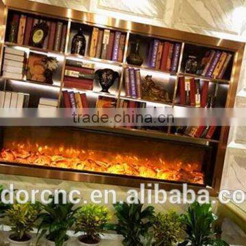 Fake Flame Electric Fireplace With Led Light