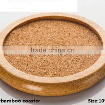 small non-slip bamboo cup mat