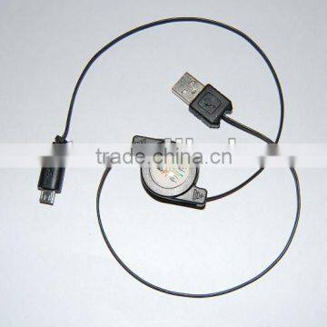 micro retractable usb cable for Nokia