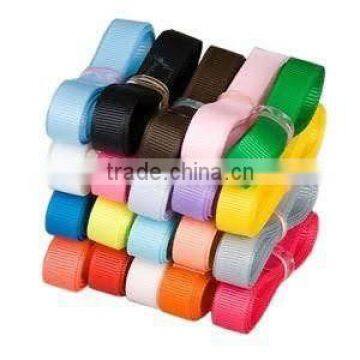 100% polyester grosgrain ribbon