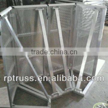 2015 RP Top notch Concert Barricades / Safety Crowd Control Barrier