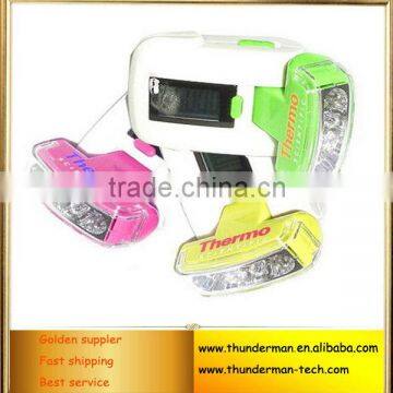 LCD Display Multifunctional Step Counter Pedometer with LED Flashlight