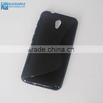 S-line TPU cover For Vodafone smart prime 7 and transparent case