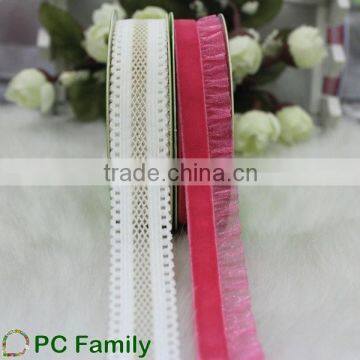 Nylon elastic velvet ribbon
