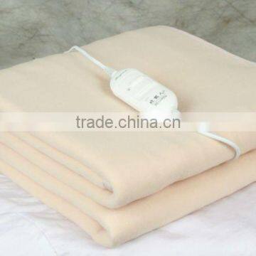 single polar fleece electric blanket for bed