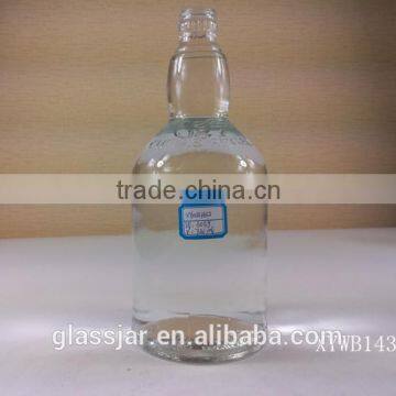 725ML vodka glass bottle