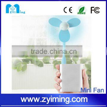 Zyiming hot selling summer mini fan YM-F28 program usb led fan with strong wind