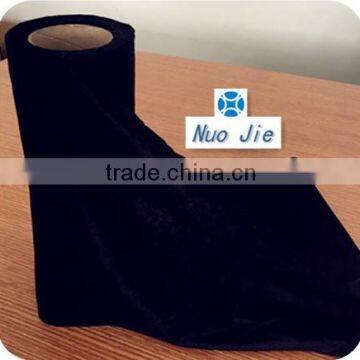 Black needle punched cloth