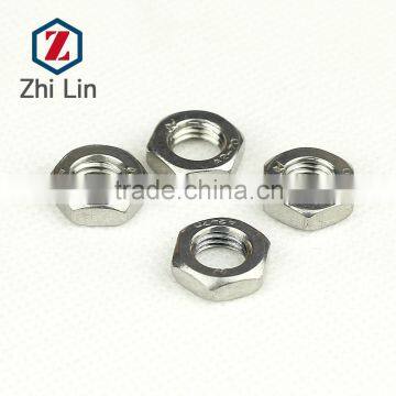 stainless steel hex thin nut M4