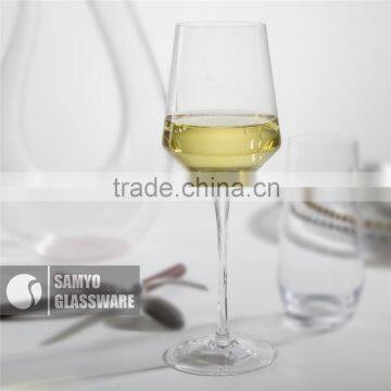 SAMYO Handmade glassware manufacturer crystal wine glasses wholesale