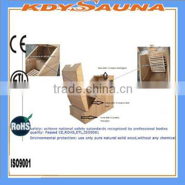 ceramic heater type mini sauna up to neck