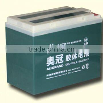 Battery for floor cleaning machine 12v48ah