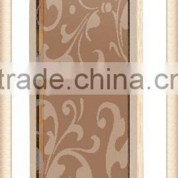 Hemlock solid wood Sauna Door