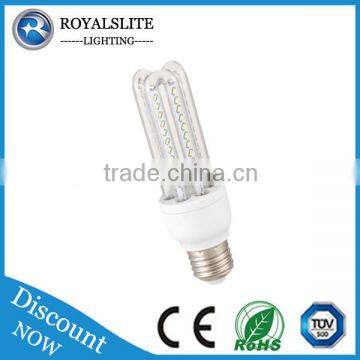 U Shape LED Corn Light LED Energy Saving Lamp 3-23W SMD 2835, 240-2300lm, PF>0.9