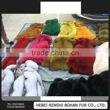 Wholesale Fox Skin Dyeing