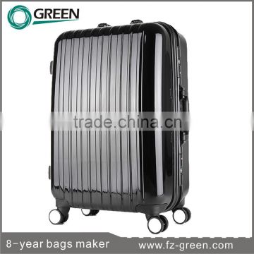 2015 Hot Durable Black Luggage ABS