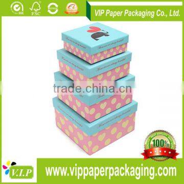 HOT BSCI CUSTOMIZED BABY SHOE BOX PACKAGING FOR PROMOTION