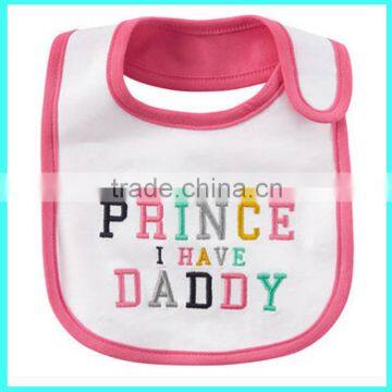 Top quality white bibs in bulk cheap white baby bibs infant bibs bulk