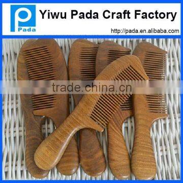 sandal wood hair comb