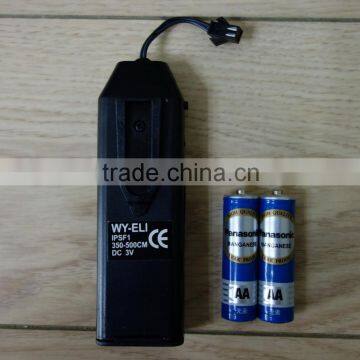 WY-ELI-IPSF1-350-500cm AAX2PCS EL WIRE Battery INVERTER / AAX2PCS EL WIRE INVERTER