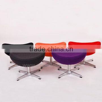 Modern Classic leisure furniture Arne jacobsen egg chair and ottoman