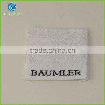 China Shenzhen Label Manufacturer Casual Garment Woven Clothing Main/Care/Size Label For T-Shirt Private Label photo-3
