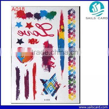 Custom Tattoo Sticker With Freehand for Body Art photo-5