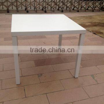 Hilary New Arrival Easy-cleaning Anti-UV Square Aluminum Coffee Table Dining Table Outdoor Funiture                        
                                                Quality Choice