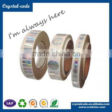 Color printing 3d technology logo hologram label