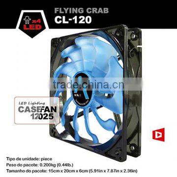 Alseye CA601w Manufacture 120*120*25mm 12v Led Light Case Cooling Fan photo-6