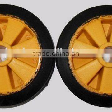 high quality rubber and plastic wheel for agriculture machine