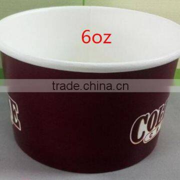 Chinese supplier wholesales cheap 6oz ice cream paper cup price innovative products for sale