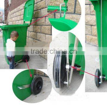 Outdoor Plastic Dustbin Garbage Bin 240L