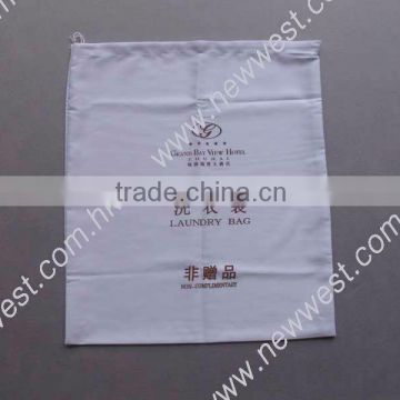 Hotel Drawstring Laundry Bag / Non-woven / canvas / cotton / PE /waffle