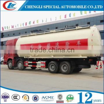 8x4 China brand cement transport truck 37CBM Dry bulk cement truck 45ton Cement carrier truck for sale