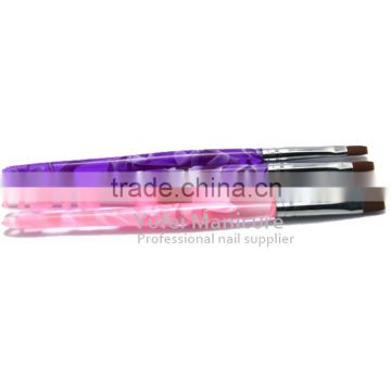 Professional UV Gel brush for nail art with kolinsky hair